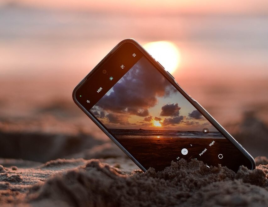 sunset, phone, capture, view, scenery, photography, netherlands, magical, nature, sea, nature, nature, nature, nature, nature