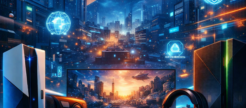 tecnologia futurista e jogos imersivos