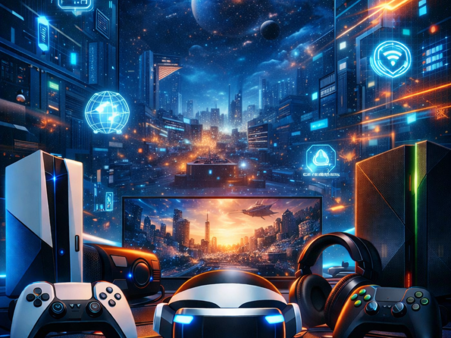 tecnologia futurista e jogos imersivos