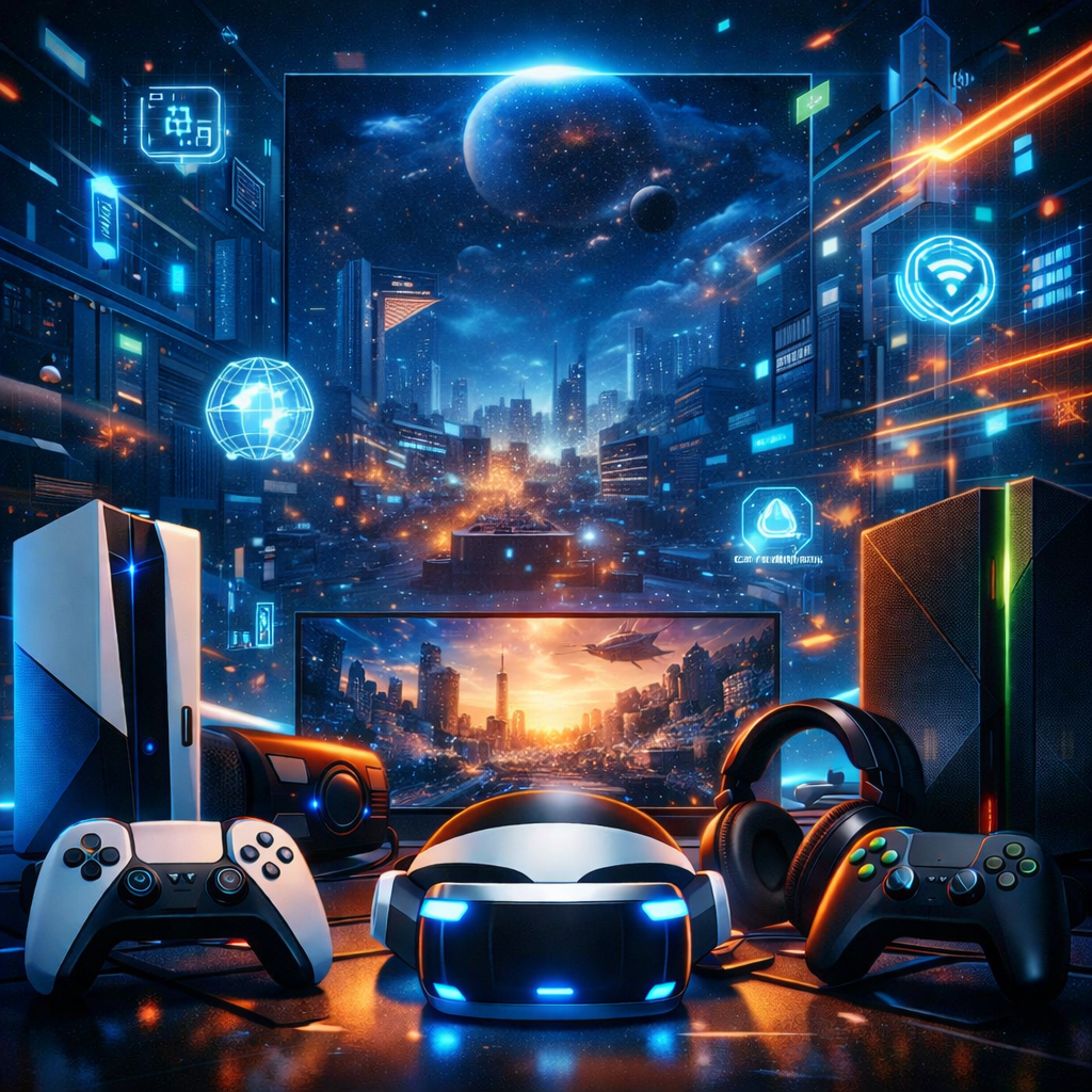 tecnologia futurista e jogos imersivos