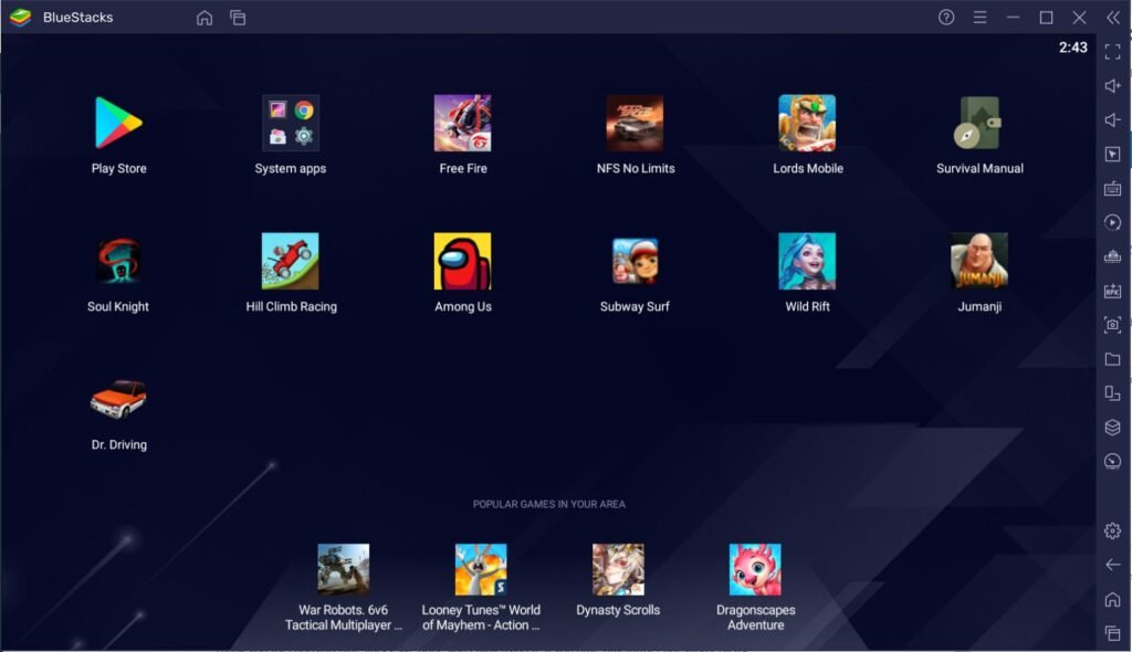 Os 7 Melhores Emuladores de Android para PC em 2026 blustack1