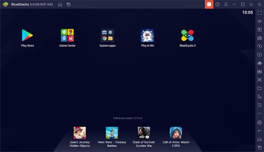Os 7 Melhores Emuladores de Android para PC em 2026 blustack2