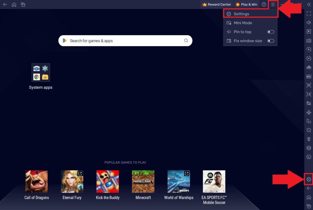 Os 7 Melhores Emuladores de Android para PC em 2026 blustack3