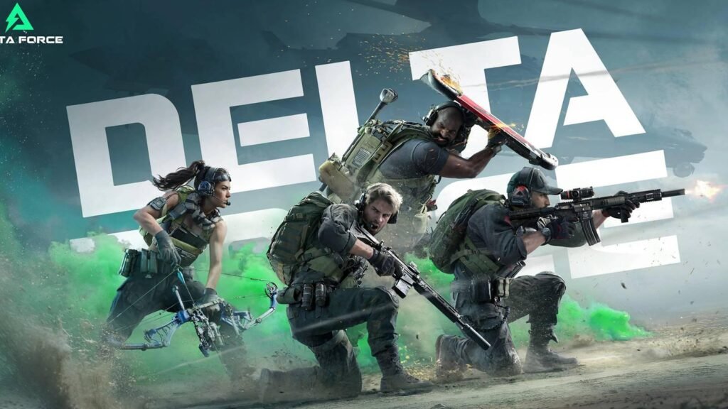 Os 15 Melhores Jogos Grátis para PC em 2026: Guia Completo Para Escolher o Jogo Ideal Banner oficial de Delta Force mostrando soldados durante uma operação militar.