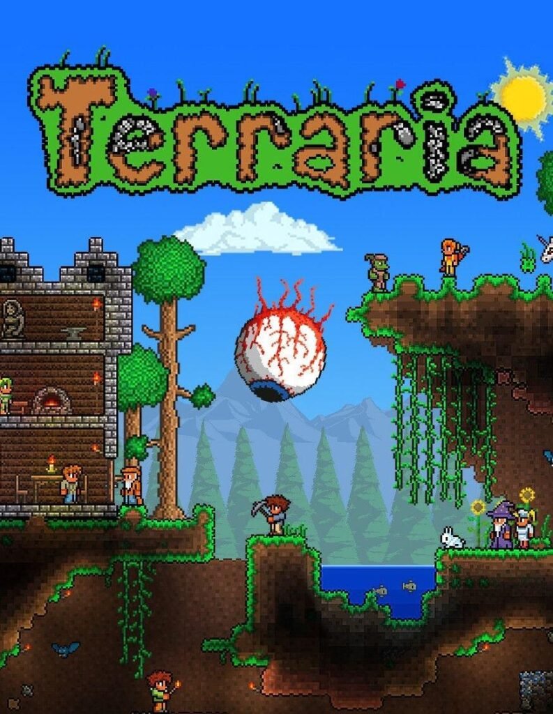 Os 10 Melhores Jogos para PC Fraco em 2026 terraria 1