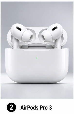 Os 10 Melhores Fones Bluetooth para Comprar em 2026 AirPods Pro 3 entre os melhores fones Bluetooth para iPhone em 2026